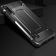 Silikon Hülle Handyhülle Ultra Dünn Schutzhülle 360 Grad Tasche für Xiaomi CC9e Schwarz