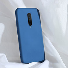 Silikon Hülle Handyhülle Ultra Dünn Schutzhülle 360 Grad Tasche für Xiaomi Poco X2 Blau