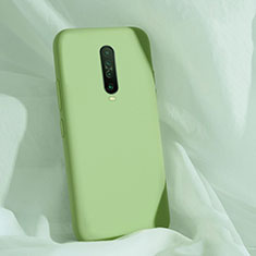 Silikon Hülle Handyhülle Ultra Dünn Schutzhülle 360 Grad Tasche für Xiaomi Redmi K30i 5G Grün