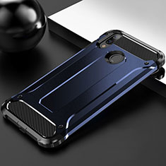Silikon Hülle Handyhülle Ultra Dünn Schutzhülle 360 Grad Tasche S01 für Huawei Enjoy 9 Plus Blau