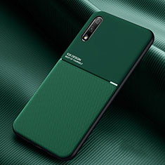 Silikon Hülle Handyhülle Ultra Dünn Schutzhülle 360 Grad Tasche S01 für Huawei Honor 9X Grün