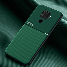 Silikon Hülle Handyhülle Ultra Dünn Schutzhülle 360 Grad Tasche S01 für Huawei Nova 5z Grün