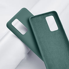 Silikon Hülle Handyhülle Ultra Dünn Schutzhülle 360 Grad Tasche S01 für Huawei P40 Pro Grün