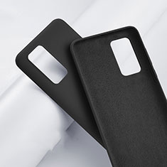 Silikon Hülle Handyhülle Ultra Dünn Schutzhülle 360 Grad Tasche S01 für Huawei P40 Pro+ Plus Schwarz