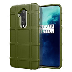 Silikon Hülle Handyhülle Ultra Dünn Schutzhülle 360 Grad Tasche S01 für OnePlus 7T Pro Grün