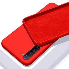 Silikon Hülle Handyhülle Ultra Dünn Schutzhülle 360 Grad Tasche S01 für Oppo Find X2 Lite Rot