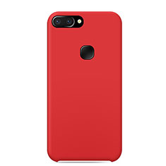 Silikon Hülle Handyhülle Ultra Dünn Schutzhülle 360 Grad Tasche S01 für Xiaomi Mi 8 Lite Rot