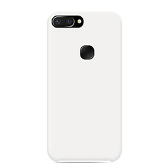 Silikon Hülle Handyhülle Ultra Dünn Schutzhülle 360 Grad Tasche S01 für Xiaomi Mi 8 Lite Weiß