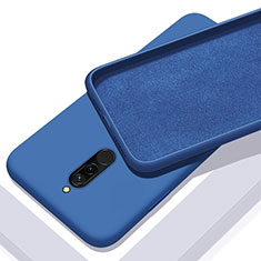 Silikon Hülle Handyhülle Ultra Dünn Schutzhülle 360 Grad Tasche S01 für Xiaomi Redmi 8 Blau