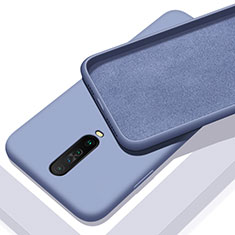 Silikon Hülle Handyhülle Ultra Dünn Schutzhülle 360 Grad Tasche S01 für Xiaomi Redmi K30 4G Grau
