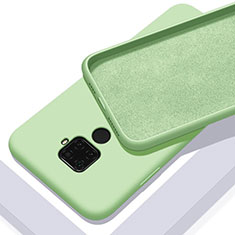 Silikon Hülle Handyhülle Ultra Dünn Schutzhülle 360 Grad Tasche S02 für Huawei Nova 5z Grün