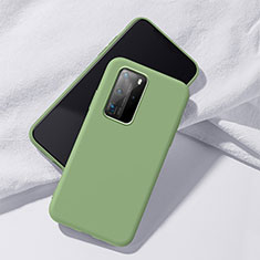Silikon Hülle Handyhülle Ultra Dünn Schutzhülle 360 Grad Tasche S02 für Huawei P40 Pro Grün