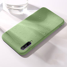 Silikon Hülle Handyhülle Ultra Dünn Schutzhülle 360 Grad Tasche S03 für Huawei Honor 9X Pro Grün