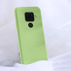 Silikon Hülle Handyhülle Ultra Dünn Schutzhülle 360 Grad Tasche S03 für Huawei Mate 30 Lite Grün