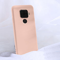 Silikon Hülle Handyhülle Ultra Dünn Schutzhülle 360 Grad Tasche S03 für Huawei Mate 30 Lite Rosa