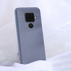Silikon Hülle Handyhülle Ultra Dünn Schutzhülle 360 Grad Tasche S03 für Huawei Nova 5i Pro Grau