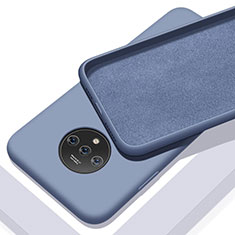Silikon Hülle Handyhülle Ultra Dünn Schutzhülle 360 Grad Tasche S03 für OnePlus 7T Hellblau