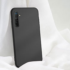 Silikon Hülle Handyhülle Ultra Dünn Schutzhülle 360 Grad Tasche S03 für Oppo K5 Schwarz