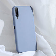 Silikon Hülle Handyhülle Ultra Dünn Schutzhülle 360 Grad Tasche S04 für Huawei Honor 9X Pro Hellblau