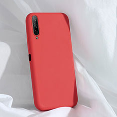 Silikon Hülle Handyhülle Ultra Dünn Schutzhülle 360 Grad Tasche S04 für Huawei Honor 9X Pro Rot