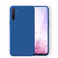 Silikon Hülle Handyhülle Ultra Dünn Schutzhülle 360 Grad Tasche S04 für Oppo K5 Blau