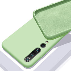 Silikon Hülle Handyhülle Ultra Dünn Schutzhülle 360 Grad Tasche S04 für Xiaomi Mi 10 Pro Grün