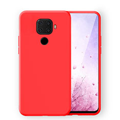 Silikon Hülle Handyhülle Ultra Dünn Schutzhülle 360 Grad Tasche S06 für Huawei Mate 30 Lite Rot