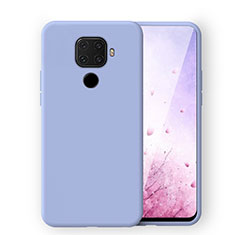 Silikon Hülle Handyhülle Ultra Dünn Schutzhülle 360 Grad Tasche S06 für Huawei Mate 30 Lite Violett