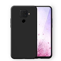 Silikon Hülle Handyhülle Ultra Dünn Schutzhülle 360 Grad Tasche S06 für Huawei Nova 5i Pro Schwarz