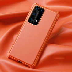 Silikon Hülle Handyhülle Ultra Dünn Schutzhülle 360 Grad Tasche S06 für Huawei P40 Pro+ Plus Orange