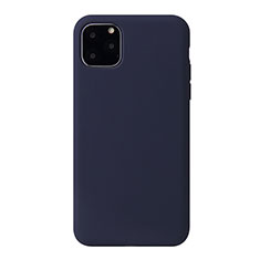 Silikon Hülle Handyhülle Ultra Dünn Schutzhülle 360 Grad Tasche Y01 für Apple iPhone 11 Pro Blau
