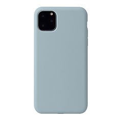 Silikon Hülle Handyhülle Ultra Dünn Schutzhülle 360 Grad Tasche Y01 für Apple iPhone 11 Pro Max Cyan