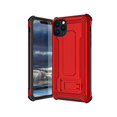 Silikon Hülle Handyhülle Ultra Dünn Schutzhülle 360 Grad Tasche Z01 für Apple iPhone 11 Pro Max Rot