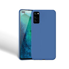 Silikon Hülle Handyhülle Ultra Dünn Schutzhülle 360 Grad Tasche Z03 für Huawei Honor V30 5G Blau