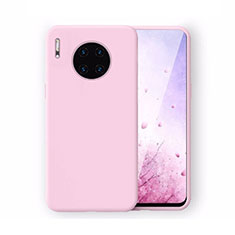 Silikon Hülle Handyhülle Ultra Dünn Schutzhülle 360 Grad Tasche Z04 für Huawei Mate 30E Pro 5G Rosa