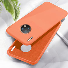 Silikon Hülle Handyhülle Ultra Dünn Schutzhülle 360 Grad Tasche Z05 für Huawei Mate 30 Orange