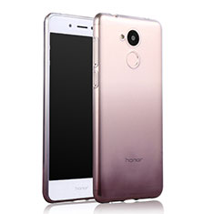 Silikon Hülle Handyhülle Ultra Dünn Schutzhülle Durchsichtig Farbverlauf für Huawei Honor 6A Grau