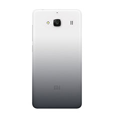Silikon Hülle Handyhülle Ultra Dünn Schutzhülle Durchsichtig Farbverlauf für Xiaomi Redmi 2A Grau