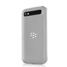 Silikon Hülle Handyhülle Ultra Dünn Schutzhülle Durchsichtig Transparent für Blackberry Classic Q20 Weiß