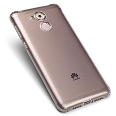 Silikon Hülle Handyhülle Ultra Dünn Schutzhülle Durchsichtig Transparent für Huawei Honor 6C Grau
