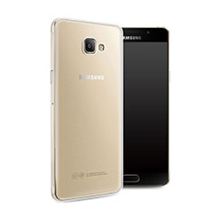 Silikon Hülle Handyhülle Ultra Dünn Schutzhülle Durchsichtig Transparent für Samsung Galaxy A7 (2016) A7100 Weiß