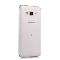 Silikon Hülle Handyhülle Ultra Dünn Schutzhülle Durchsichtig Transparent für Samsung Galaxy Grand Prime 4G G531F Duos TV Weiß