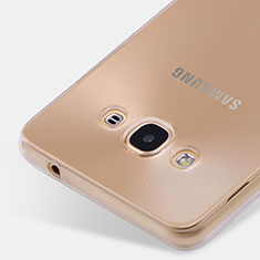 Silikon Hülle Handyhülle Ultra Dünn Schutzhülle Durchsichtig Transparent für Samsung Galaxy J3 Pro (2016) J3110 Klar