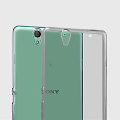 Silikon Hülle Handyhülle Ultra Dünn Schutzhülle Durchsichtig Transparent für Sony Xperia C4 Grau