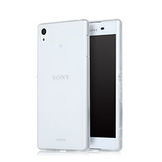 Silikon Hülle Handyhülle Ultra Dünn Schutzhülle Durchsichtig Transparent für Sony Xperia Z3+ Plus Weiß