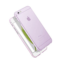 Silikon Hülle Handyhülle Ultra Dünn Schutzhülle Durchsichtig Transparent Matt für Apple iPhone 6S Plus Violett