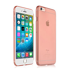 Silikon Hülle Handyhülle Ultra Dünn Schutzhülle Durchsichtig Transparent Matt für Apple iPhone 6S Rosegold