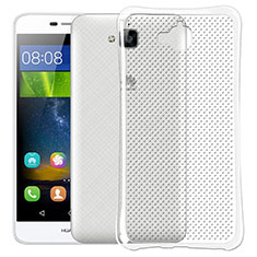 Silikon Hülle Handyhülle Ultra Dünn Schutzhülle Durchsichtig Transparent Punkt für Huawei Enjoy 5 Klar