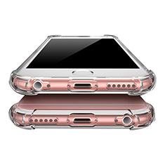 Silikon Hülle Handyhülle Ultra Dünn Schutzhülle Durchsichtig Transparent T03 für Apple iPhone 6S Klar