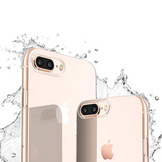 Silikon Hülle Handyhülle Ultra Dünn Schutzhülle Durchsichtig Transparent T03 für Apple iPhone 8 Plus Klar